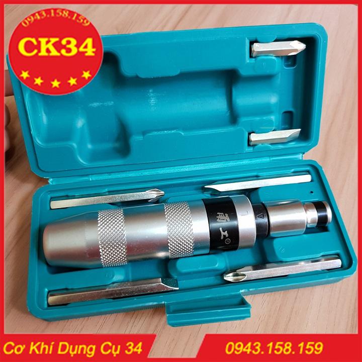Bộ tô vít đóng đảo chiều cao cấp IMPACT DRIVER 7 chi tiết - Thích hợp xử lí mợi loại ốc chi tiết cứng đầu nhất    