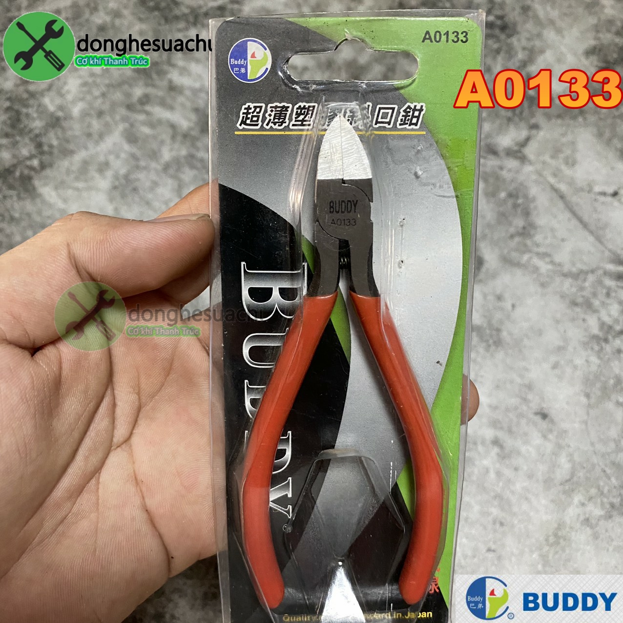 Kềm cắt buddy a0133 125mm đài loan