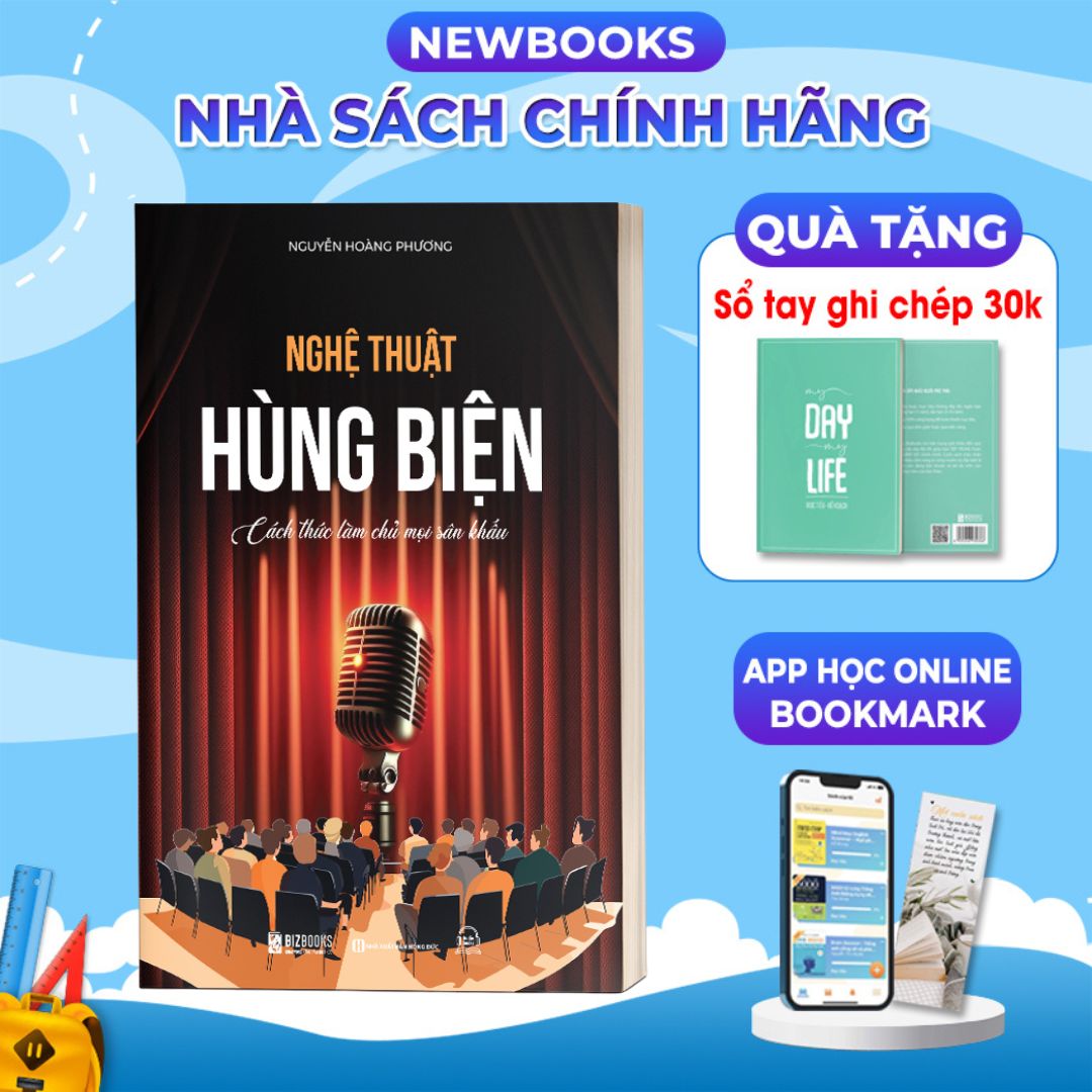 Sách Nghệ thuật hùng biện: Cách thức làm chủ mọi sân khấu - BIZBOOKS