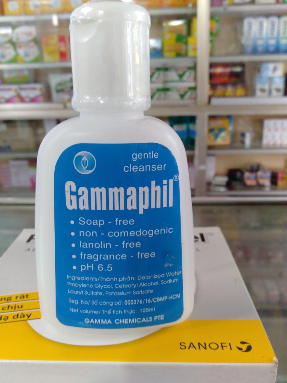 [HCM] Sữa rửa mặt dưỡng ẩm Gammaphil