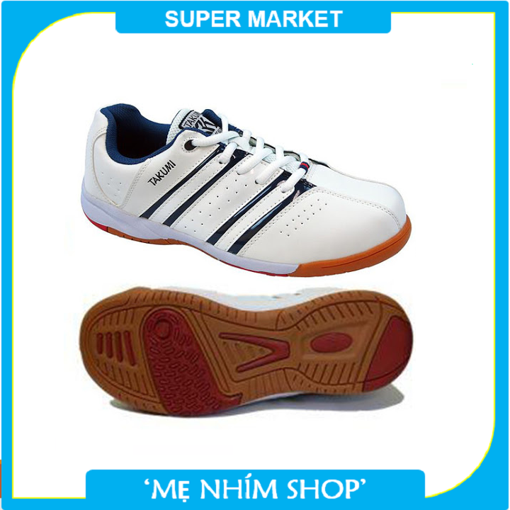 Giày bảo hộ lao động siêu nhẹ mũi thép takumi tsh 115 tobatech màu trắng -hàng nhật bản