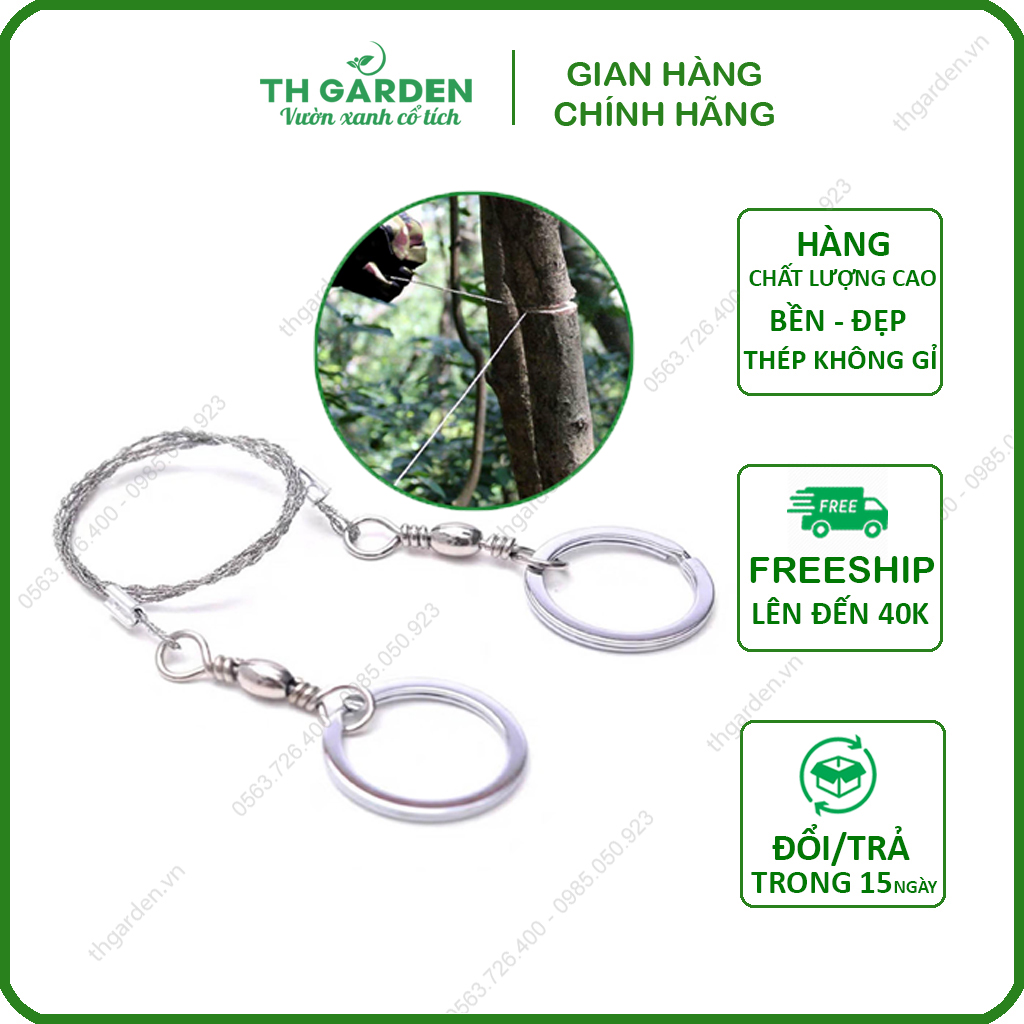 Cưa Dây Đa Năng 360 Độ - Cưa Sinh Tồn Tự Nhiên Không Thể Thiếu Cho Dân Phượt, Du Lịch Thám Hiểm