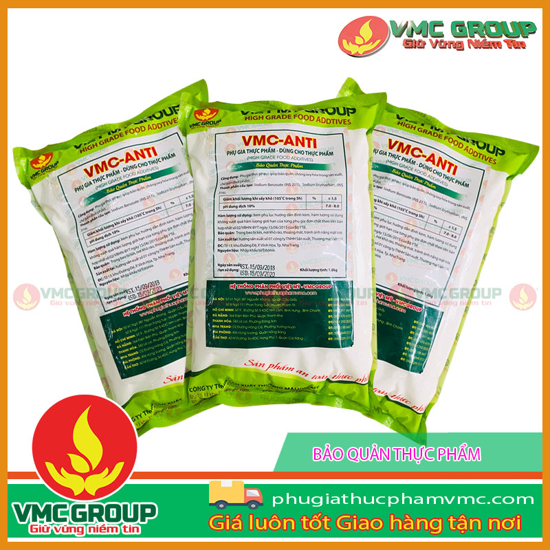 PHỤ GIA BẢO QUẢN BÁNH KẸO VMC ANTI