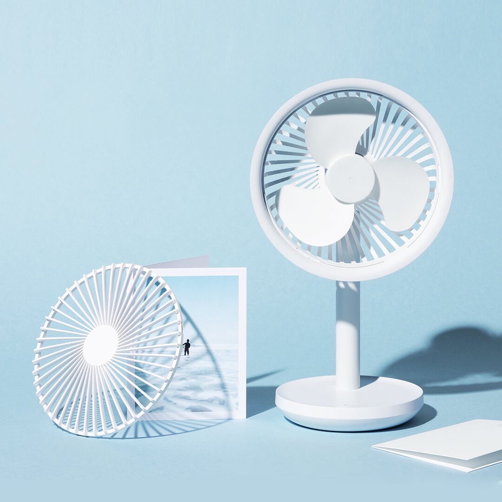 Quạt mini để bàn XIAO  MI SOLOVE F5 - Hoạt động liên tục đến 12h - Quạt tích điện