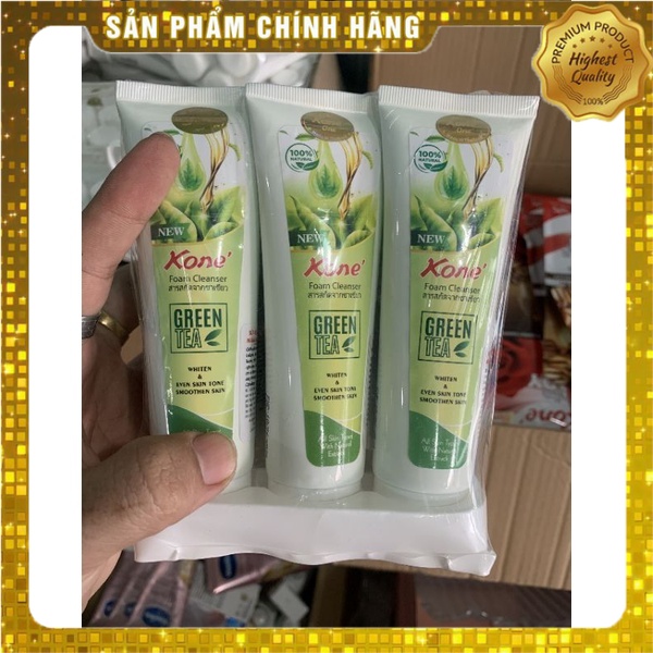 (Combo 6 Chai) Sữa Rửa Mặt Kone Trà Xanh , Nghệ , Rau Má Thái Lan Chính Hãng Khử Mụn , Nám , Se Khít Chân lông