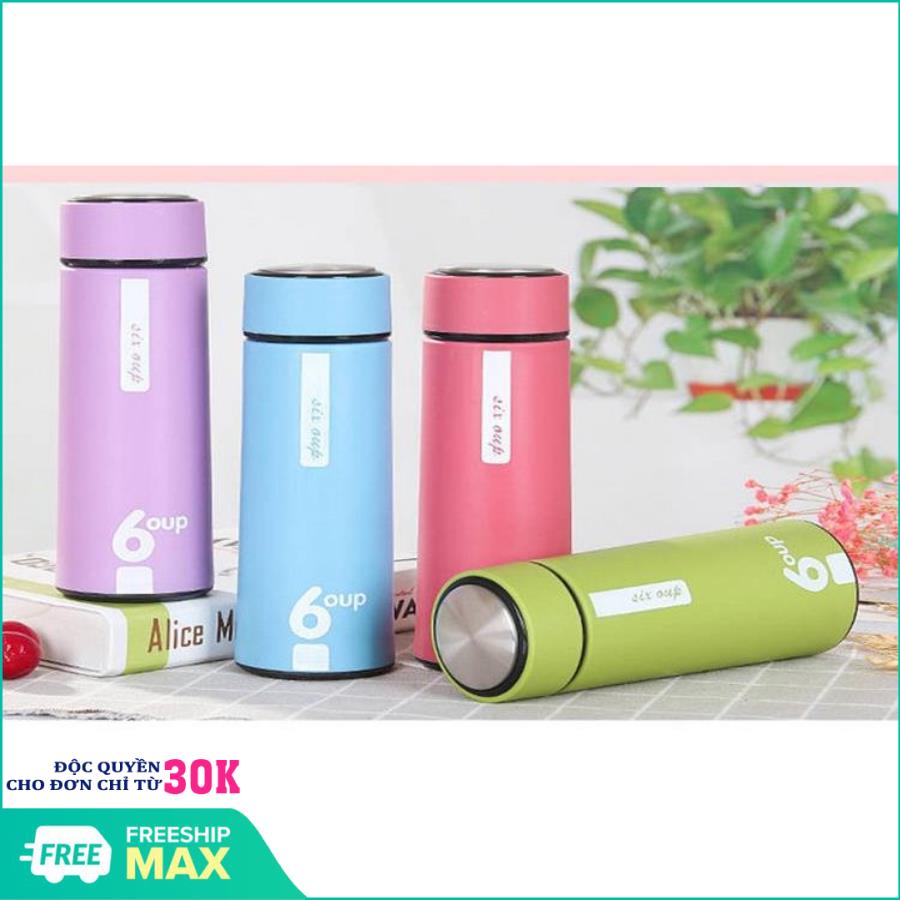 BÌnh giữ nhiệt cao cấp - Bình đựng nước chống nóng/ Bình giữ nhiệt 6oup 450ml chất lượng tốt / Bình Giữ Nhiệt Cao cấp chống va đập - Dung tích 450ml