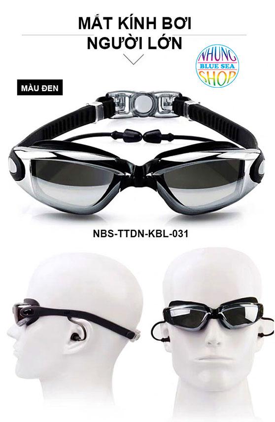 Mắt kính bơi tráng gương nam nữ