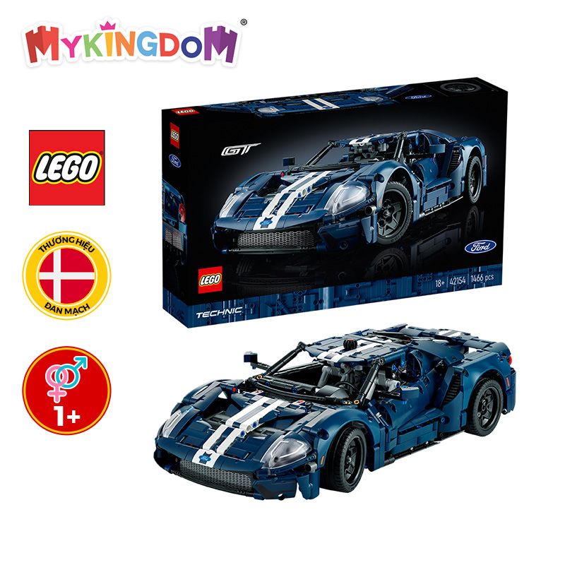 Đồ chơi lắp ráp lego siêu xe thể thao ford gt 42154