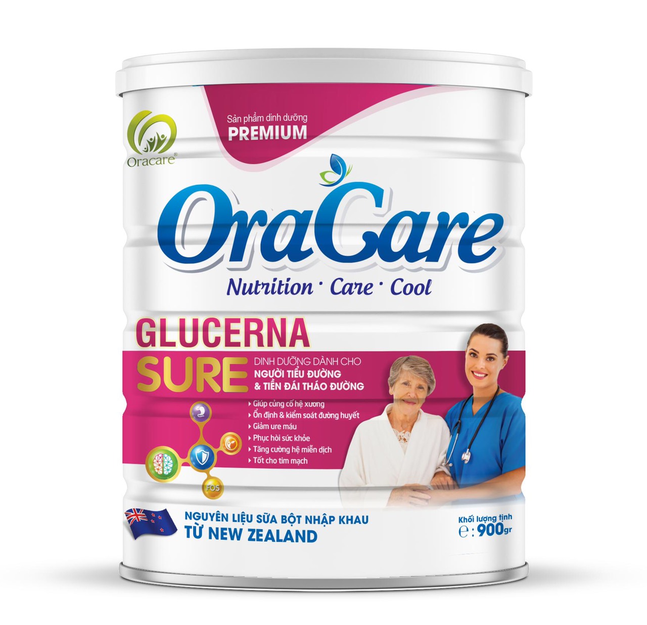 Sữa ORACARE GLUCERNA 900gr