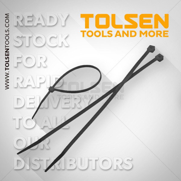 50115 dây rút đen cố định 100mm Tolsen, sản phẩm tốt đạt chất lượng ca, cảm kết sản phẩm nhận được như hình và mô tả
