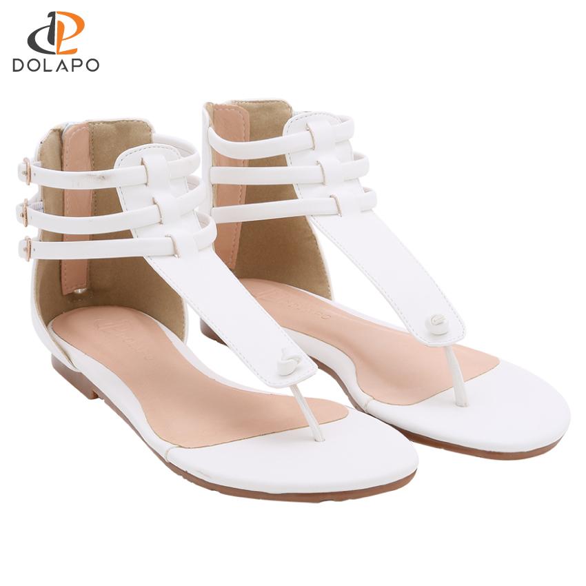 Giày sandal chiến binh Dolapo SAD101 - Sandal đế bệt đẹp