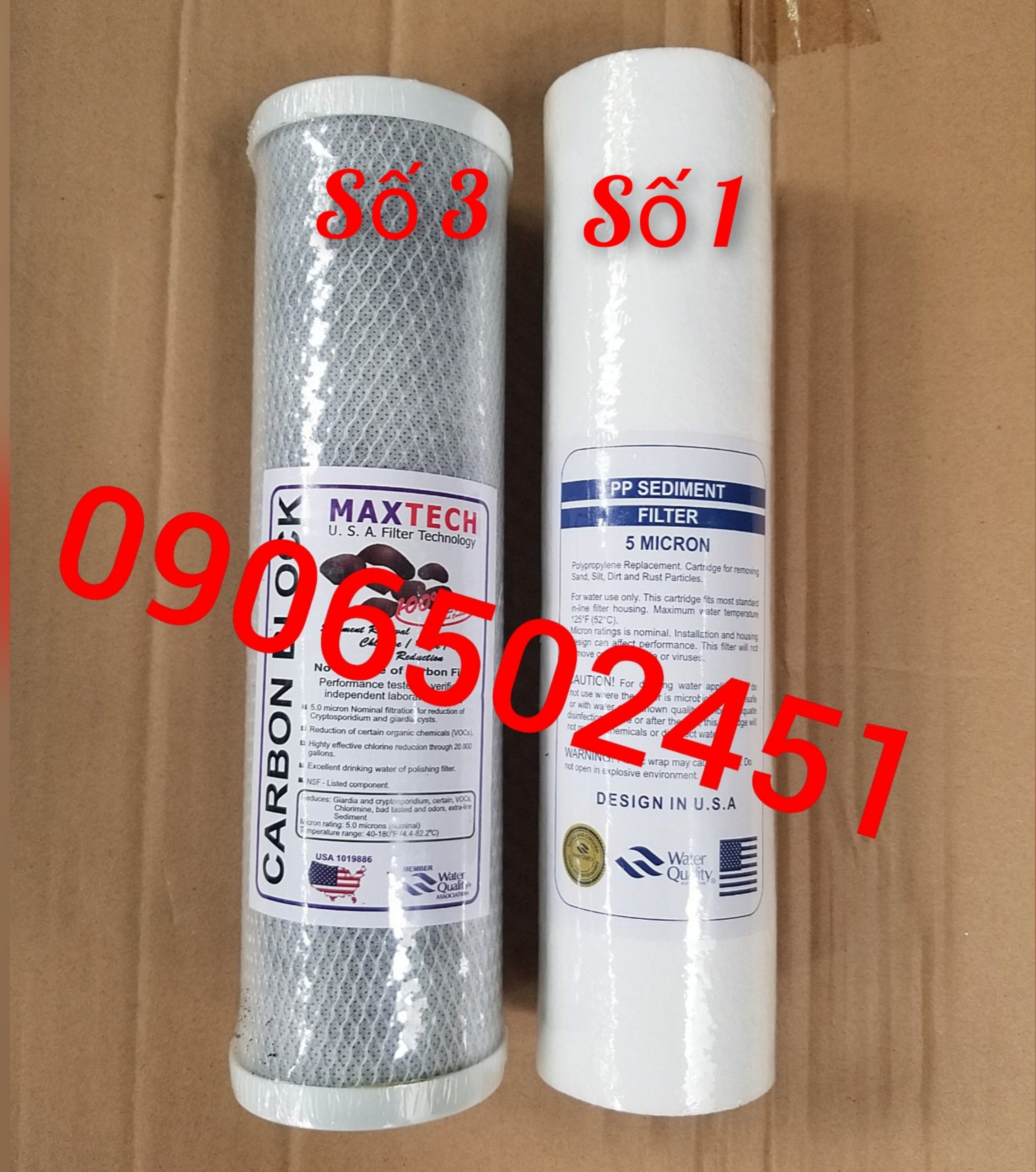 [HCM]Bộ Lọc tổng nước sinh hoạt gia đình, lọc máy cafe, lọc bể cá .. 2 cấp 10 inch