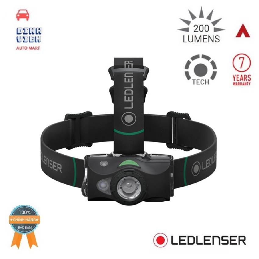 Đèn pin đội đầu ledlenser mh8 pin sạc siêu sáng