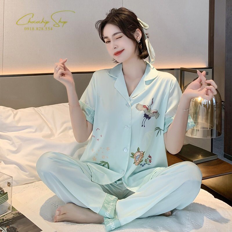 Đồ ngủ pijama|hàng lụa cao cấp, chất đẹp