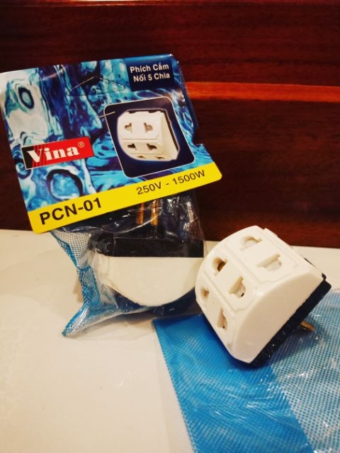 [HCM]Phích cắm nối chia 5 VINA