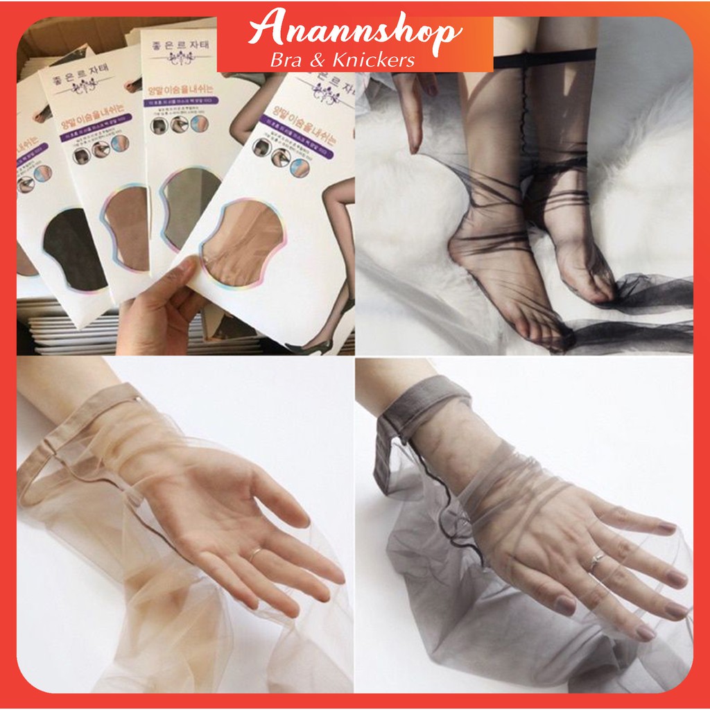 Quần tất nữ - quần tất nhật tàng hình trong suốt mỏng dai siêu hot kiểu dáng hàn quốc