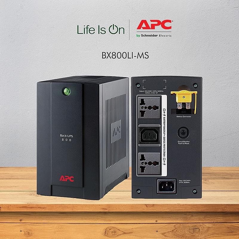 Bộ lưu điện ups apc bx800li-ms 800va like new