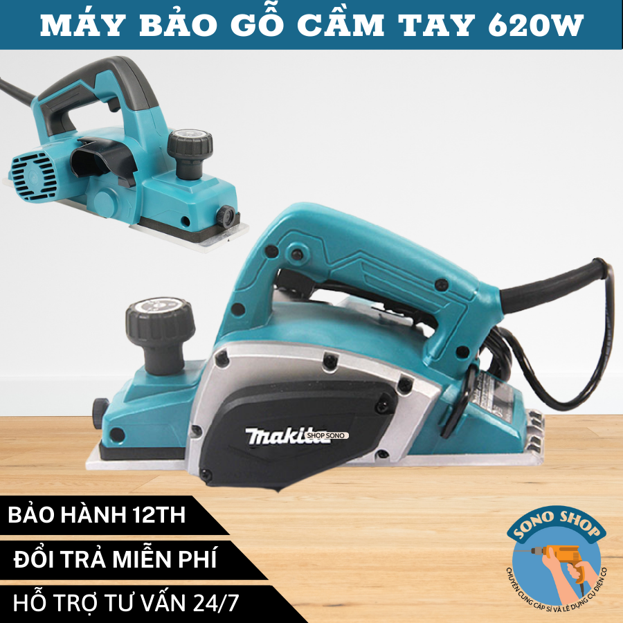MÁY BÀO GỖ MAKlTA KP0800 MÁY BÀO GỖ CÔNG NGHỆ NHẬT BẢN BẢO HÀNH 12 THÁNG MÁY BÀO TIỆN LỢI CHO CÔNG VIỆC