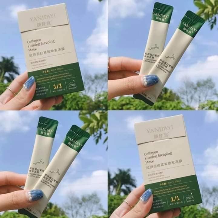 MẶT NẠ NGỦ COLLAGEN TƯƠI YANJIAYI 5 goi