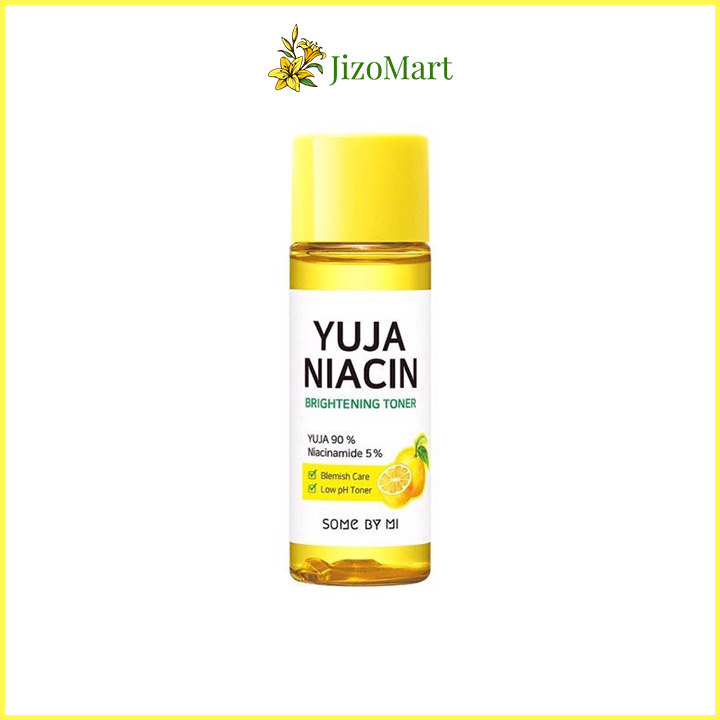 [Date 4/3/2023] Nước Hoa Hồng Toner Dưỡng Trắng, Mờ Thâm Some By Mi Yuja Niacin 30 Days Miracle Brightening Toner 150ml & 30ml - some by mi chính hãng