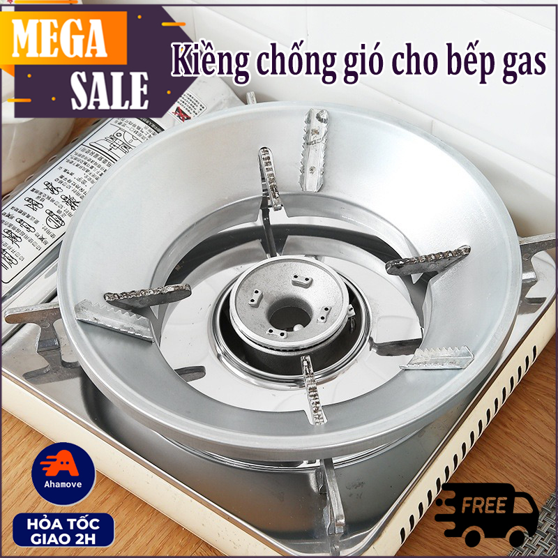 Kiềng chắn gió bếp ga - Kiềng chắn gió bằng thép không gỉ dùng cho bếp gas tiết kiệm ga, kiềng chắn gió tiết kiệm gas, kiềng bếp gas, kiềng bếp làm bằng thép không gỉ