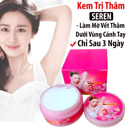 Kem chữa thâm, dưỡng trắng nách seren 3 day