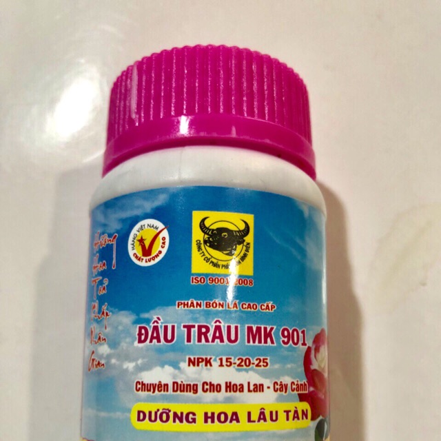 Phân bón lá dưỡng hoa lâu tàn đầu trâu mk901