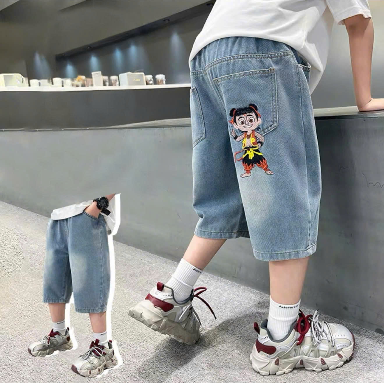 Quần bò jeans dành cho bé trai 13-52kg chất liệu mềm mại, nhiều mẫu khác nhau. Quần bò cho bé, quần bò đi học đi chơi.