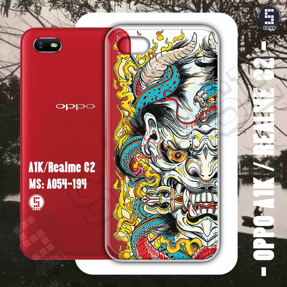 Ốp lưng Realme C2 / Oppo A1k hình Quỷ Nhật 2 A054-194