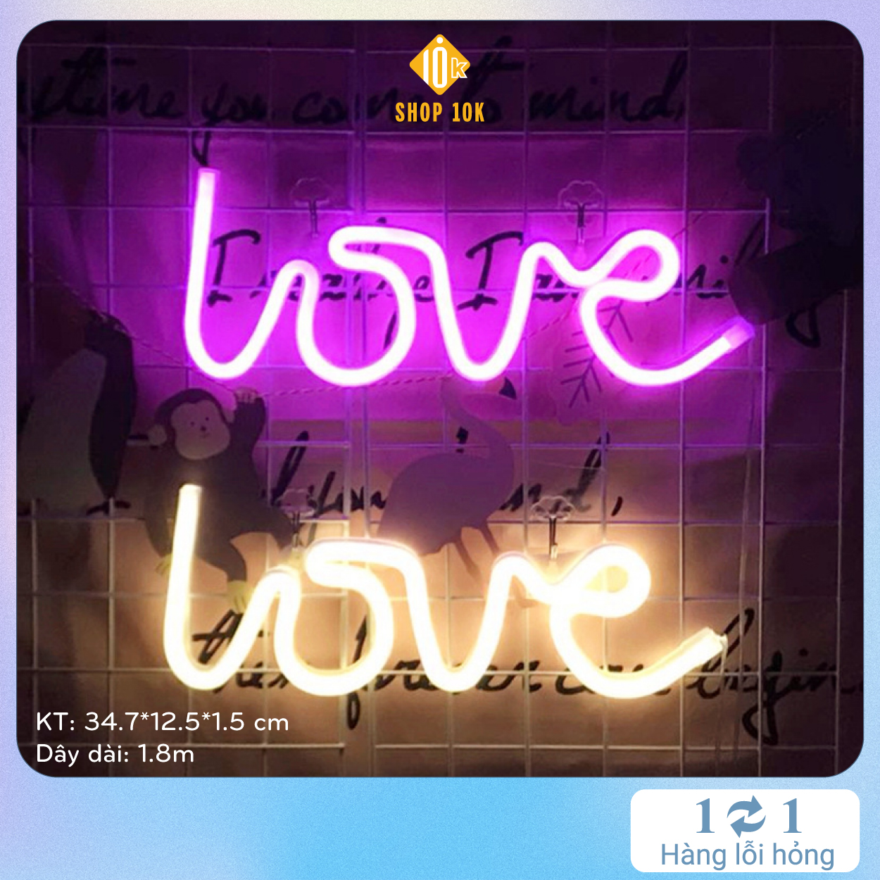 Đèn led trang trí hình chữ love, đèn trang trí sự kiện tình yêu, đèn trang trí sinh nhật