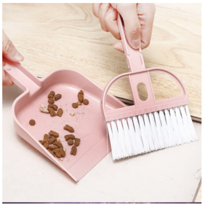 Bộ chổi ki vệ sinh chuồng lồng cho hamster, nhím, thỏ, bọ, sóc bông, sóc bay,...