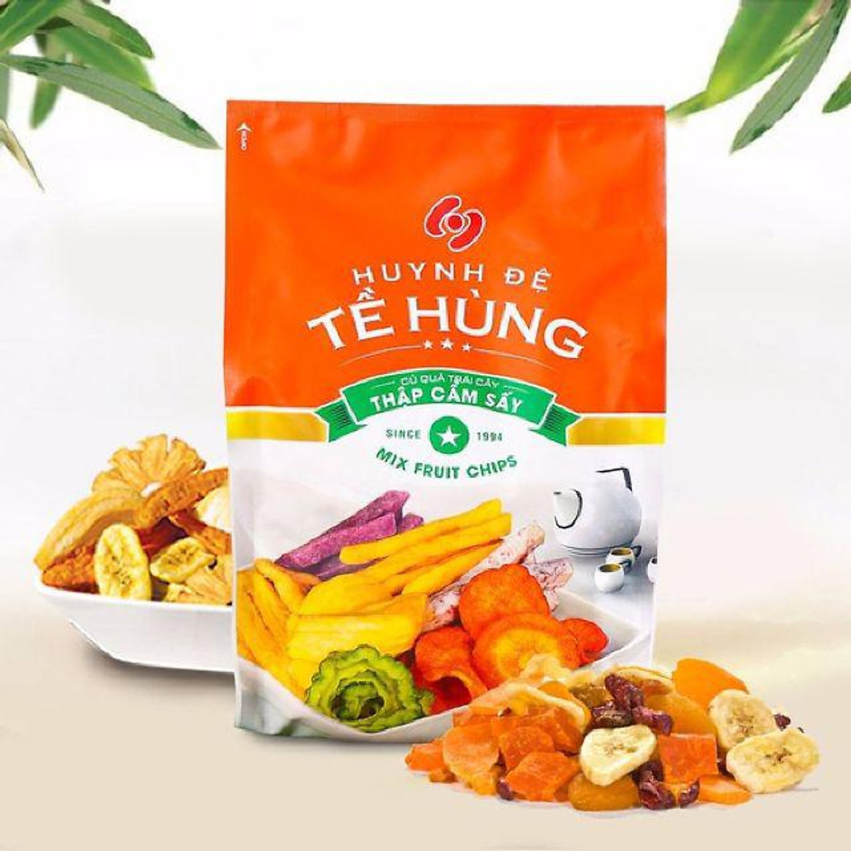 Trái cây sấy thập cẩm huynh đệ tề hùng bịch 500g