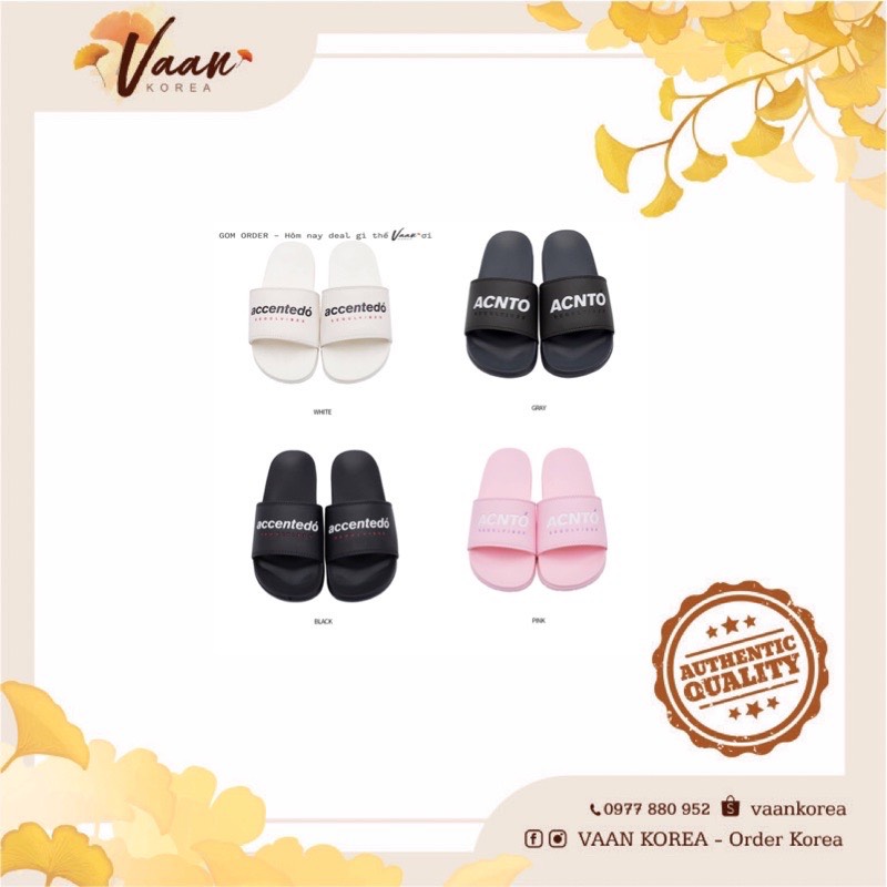 Dép SPAO Accentedo Seoulvibes