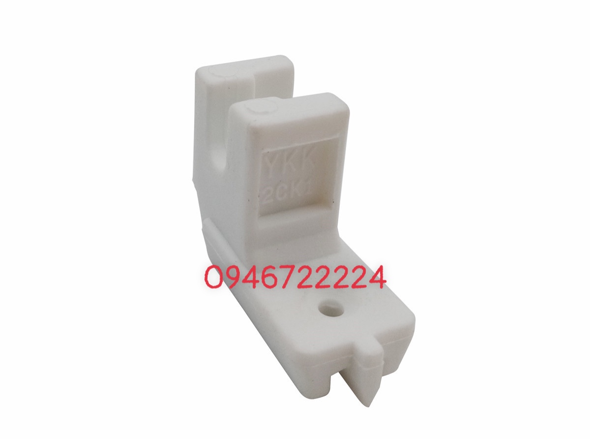 Chân vịt nhựa tra dây kéo dấu máy may gia đình