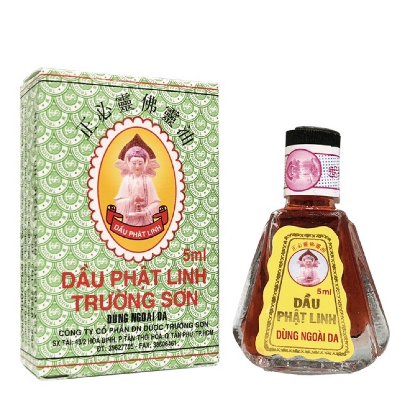Dầu phật linh trường sơn 1,5ml - 5ml