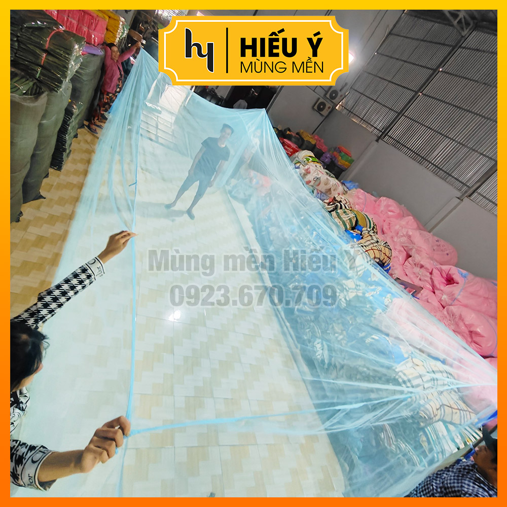 Mùng đại 2m5-3m-4m-6m, mùng cỡ lớn, mùng ngoại cỡ, mùng size lớn, mùng gia đình, mùng chống muỗi | Mùng mền Hiếu Ý