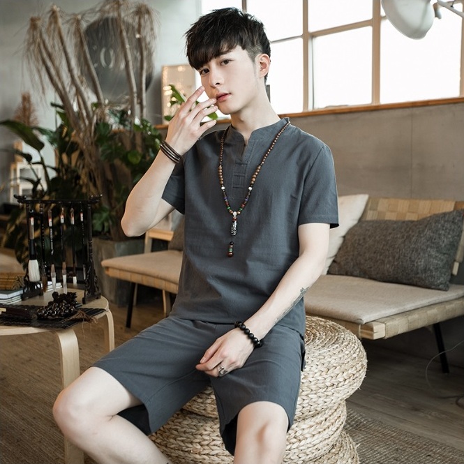 (XẢ KHO HÀNG ĐẸP) Bộ Đũi nam quân ngắn cao câp cực chất và đẹp!!! Du lịch, giao lưu, mặc nhà quá ok!!!