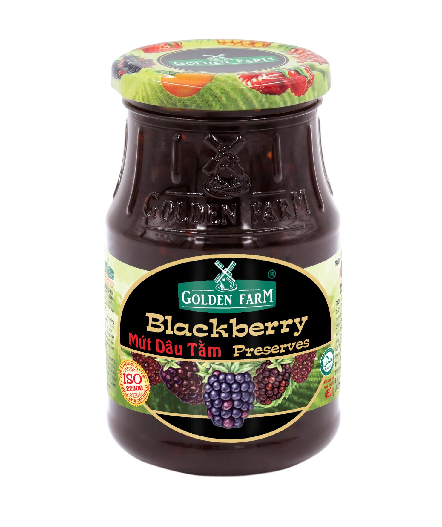 Mứt dâu tằm golden farm blackberry preserves
