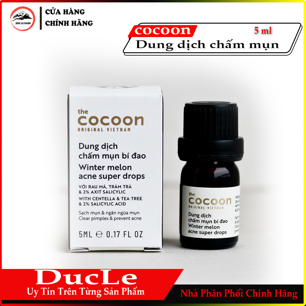 [HCM]Dung dịch chấm mụn bí đao Cocoon 5ml