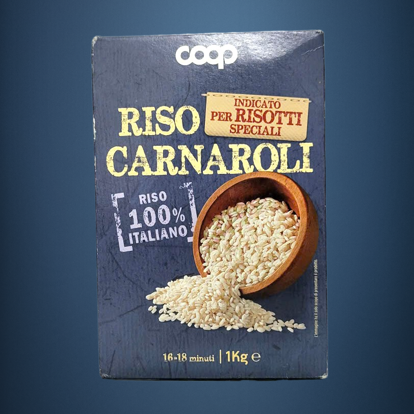 HSD 03/4/2026 - hộp CARNAROLI 1 Kg - GẠO Ý CAO CẤP COOP Riso Carnaroli Rice