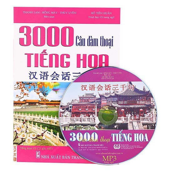 Sách - 3000 câu đàm thoại tiếng hoa
