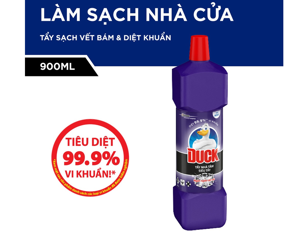 Nước tẩy vệ sinh nhà tắm Duck Thái Lan 900ml