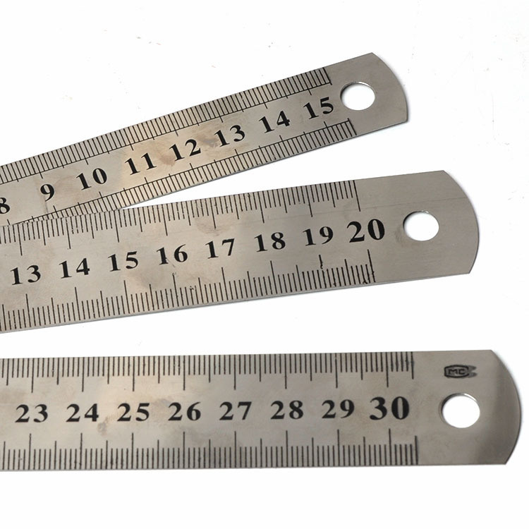Thước cứng inox 15/20/30cm