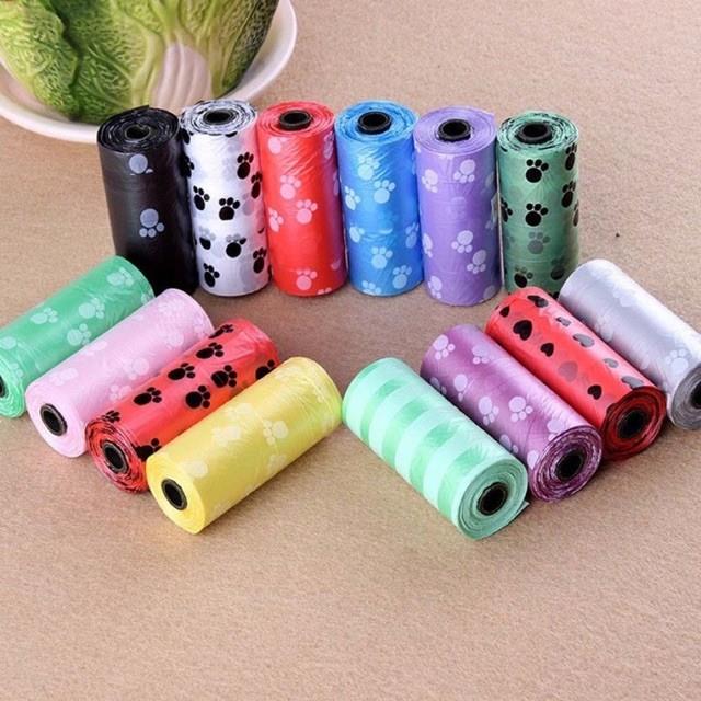 [Mã 1911FMCGSALE giảm 8  đơn 500K] Combo 10 cuộn hốt phân ( 1cuộn /20tui)