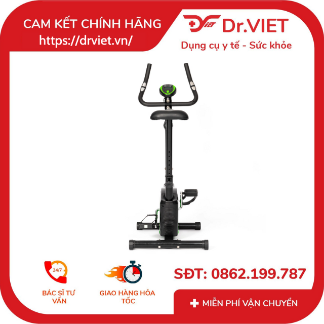 Xe đạp tập thể dục tại chỗ cao cấp có kháng lực TAJERMT TD001MB-7