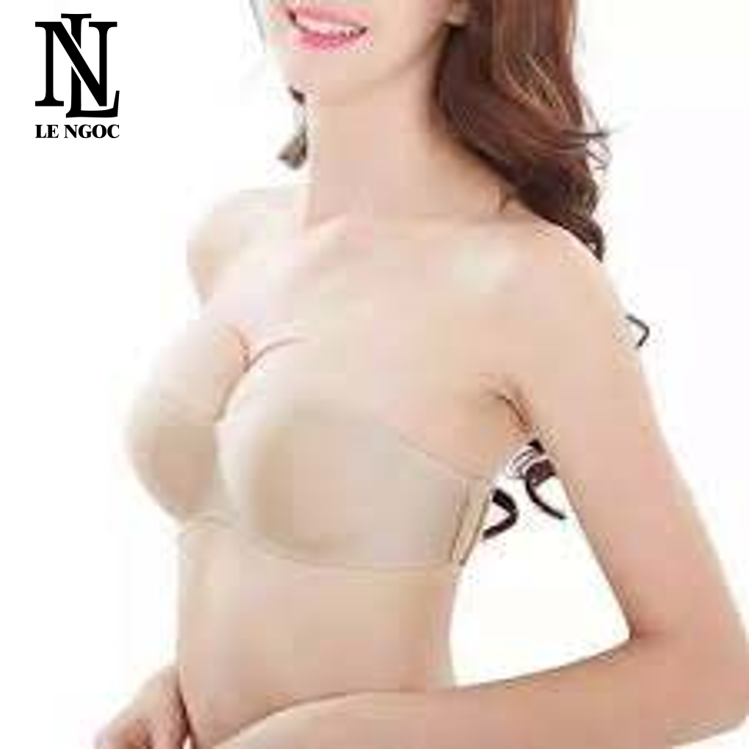Áo lót đúc su cúp,nâng đẩy ngực không dây LN024