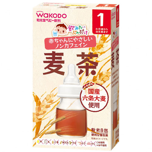 Bột trà wakodo cho bé date 2021