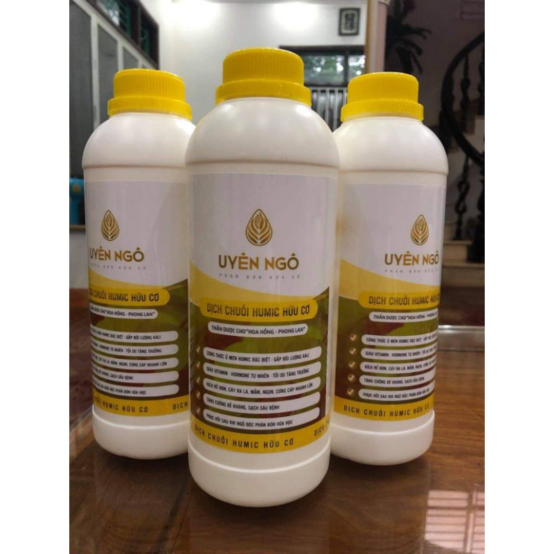 Dịch chuối trứng humic