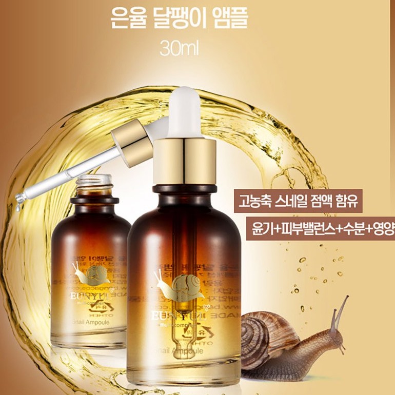 Tinh chất ốc sên eunyul snail ampoule 30ml hàn quốc
