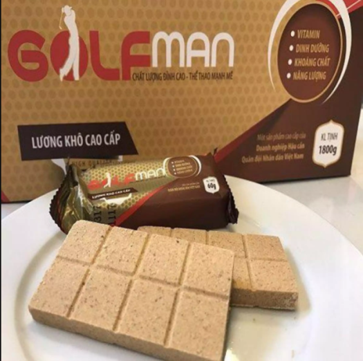 Lương Khô Thể Thao Golfman 420g hộp